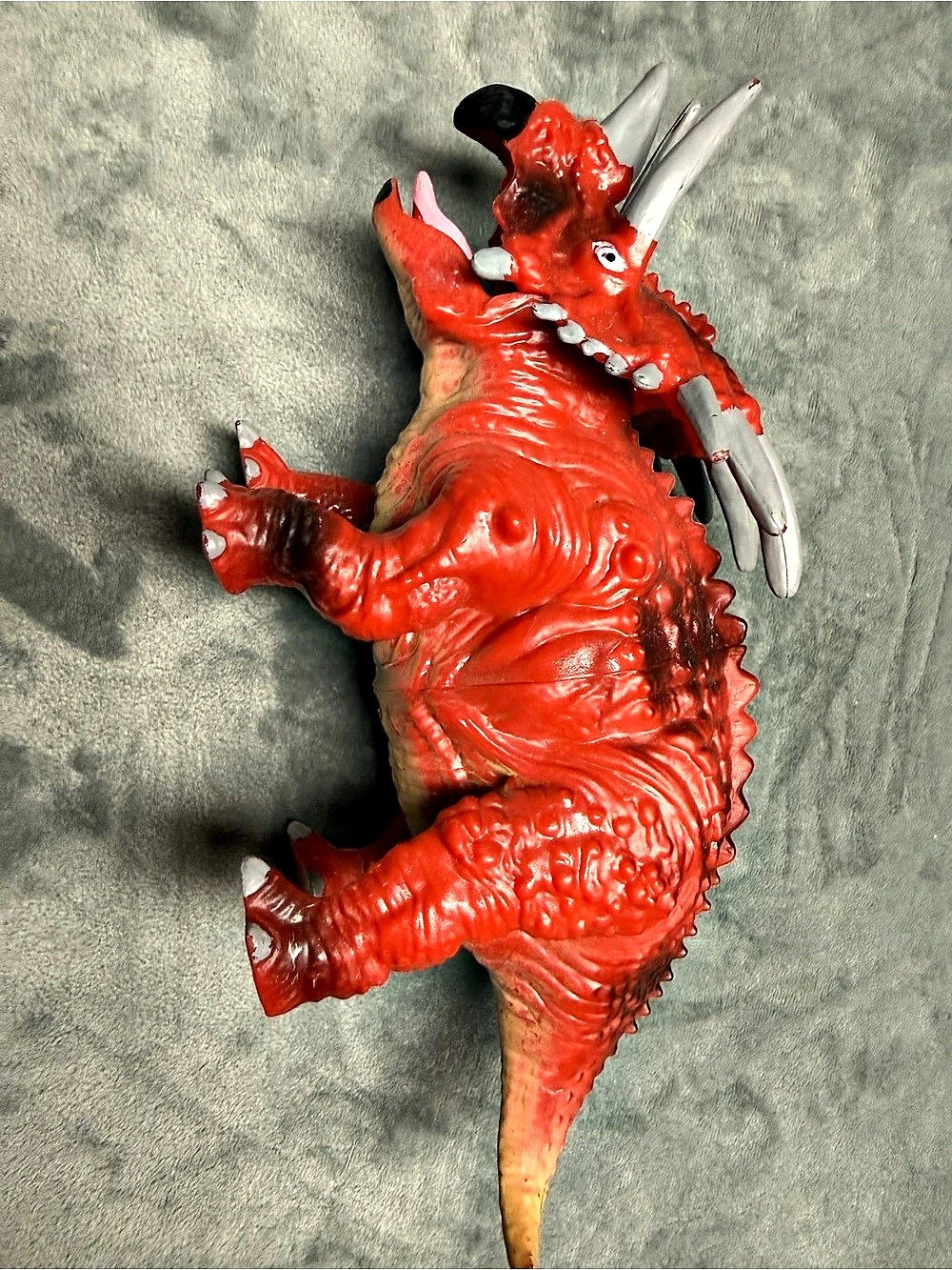 Styracosaurus Red Figure